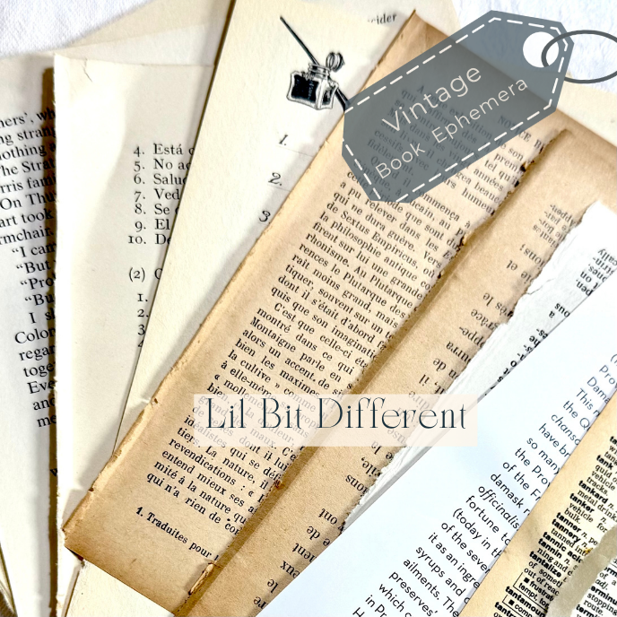 Country Life Ephemera Journal Paper