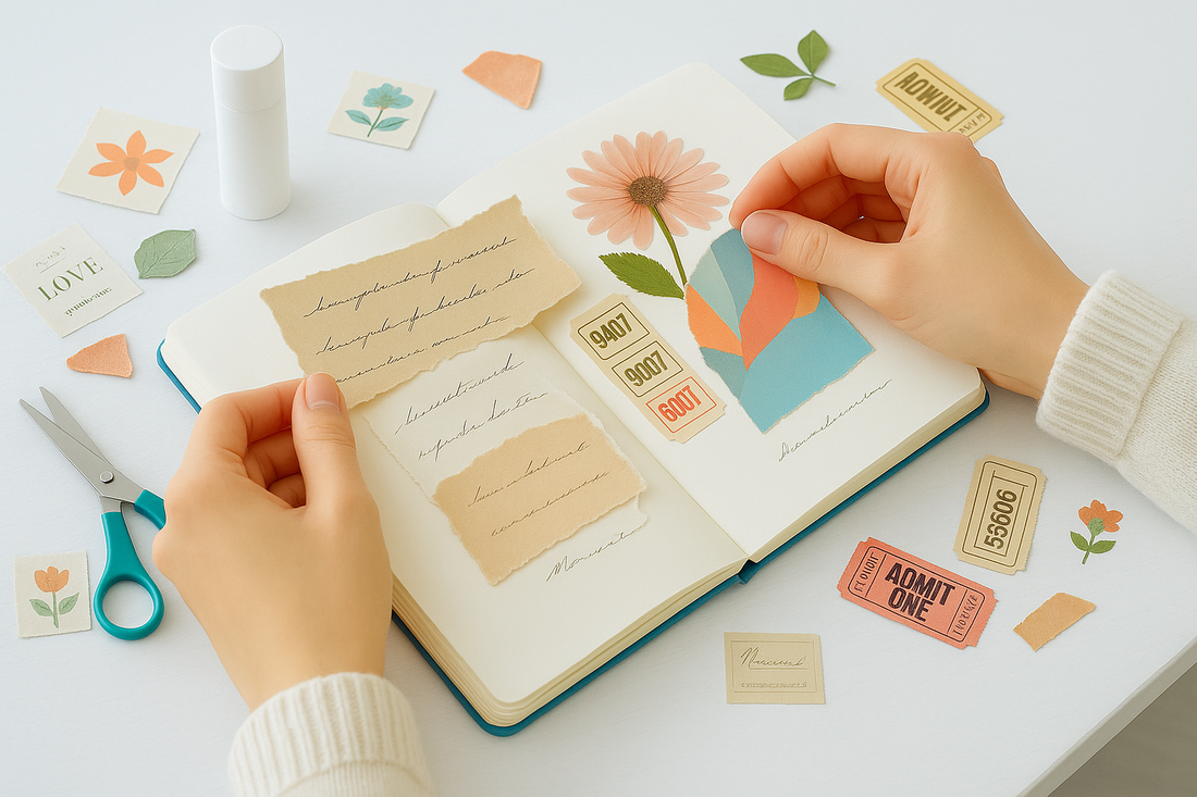Glue It Down, Let It Go: The Quiet Magic of Journaling with Ephemera.